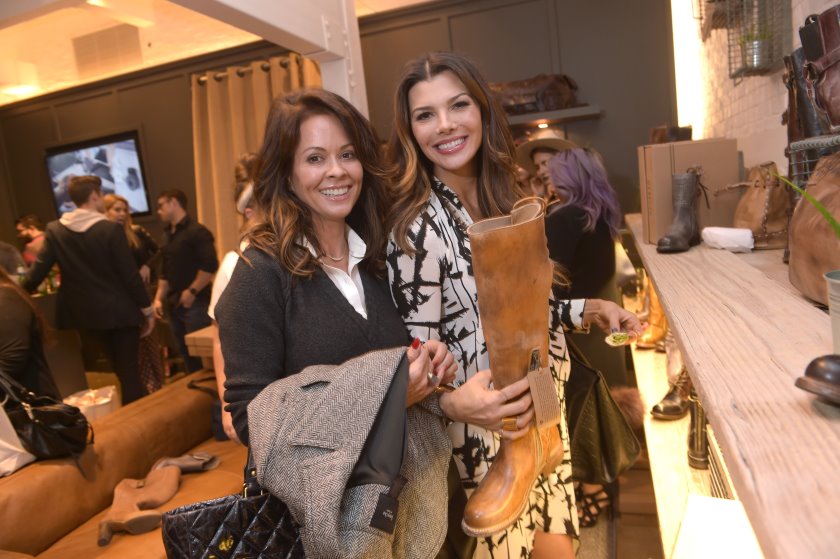 Guests at a branded event